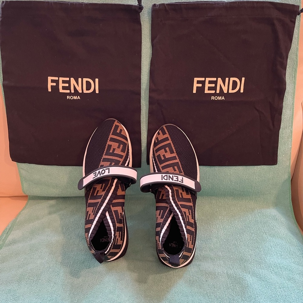 100% Authentic Fendi sneakers